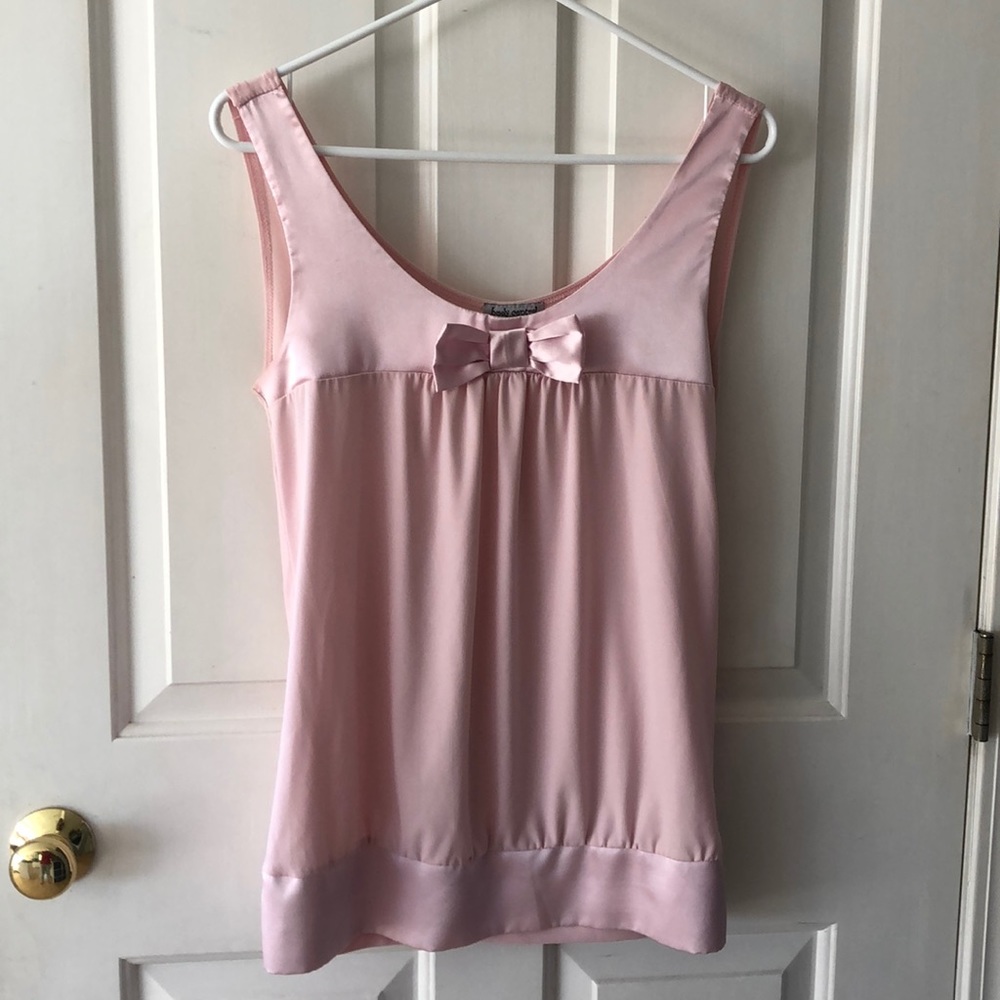 Pink Body Central tank-top